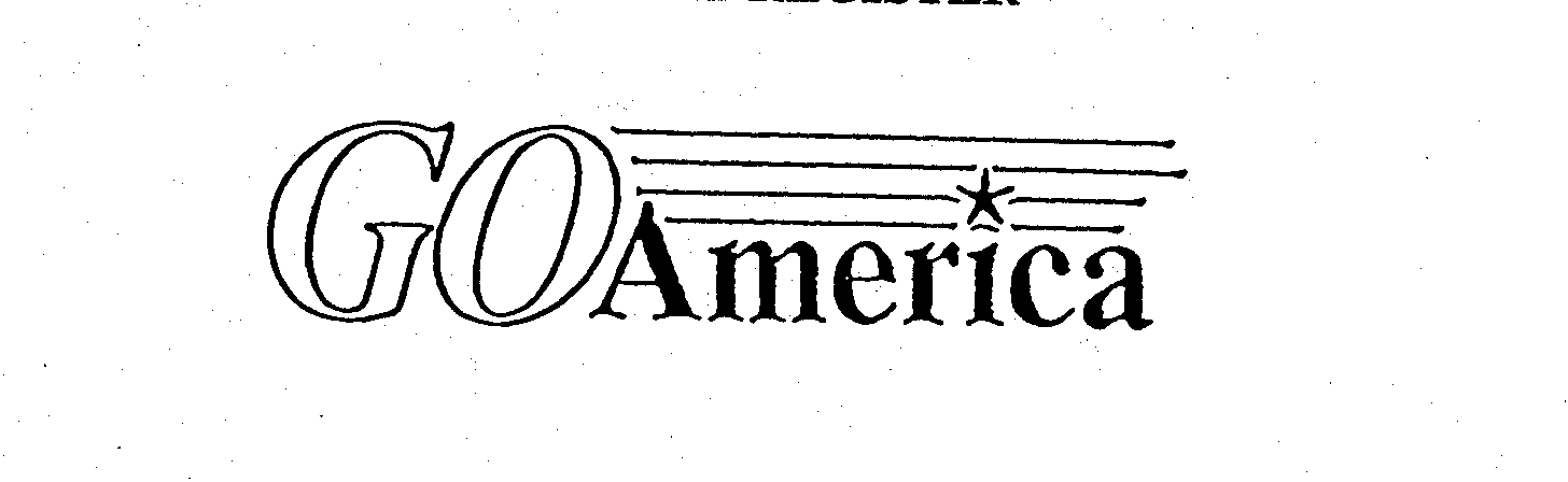 Trademark Logo GO AMERICA