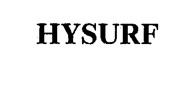 Trademark Logo HYSURF