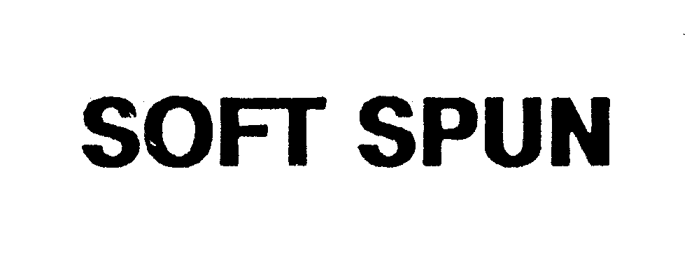 Trademark Logo SOFT SPUN