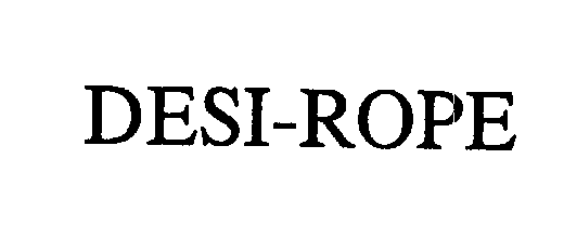 Trademark Logo DESI-ROPE