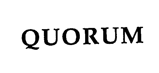 Trademark Logo QUORUM