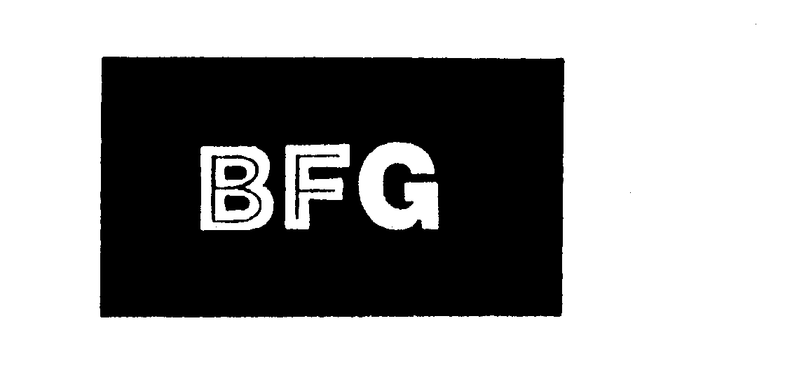 Trademark Logo BFG