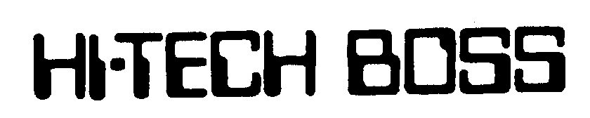 Trademark Logo HI-TECH BOSS