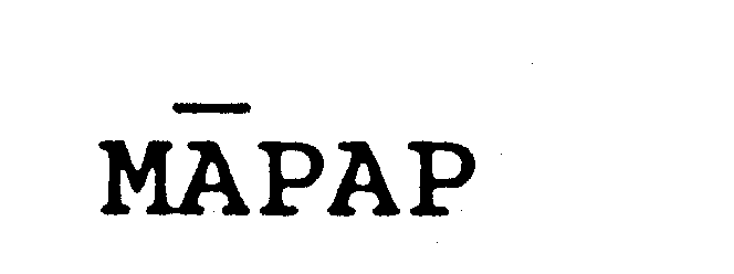 Trademark Logo MAPAP