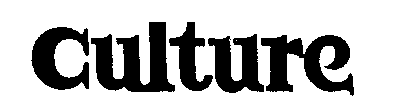 Trademark Logo CULTURE