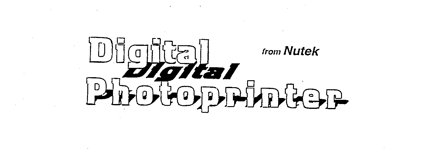 Trademark Logo DIGITAL PHOTOPRINTER FROM NUTEK