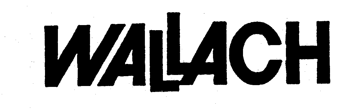Trademark Logo WALLACH