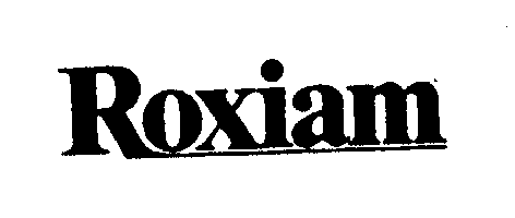 Trademark Logo ROXIAM