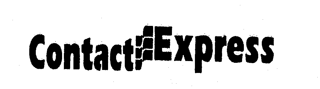 Trademark Logo CONTACT EXPRESS