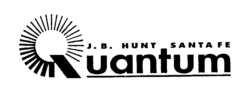 Trademark Logo J.B. HUNT SANTA FE QUANTUM