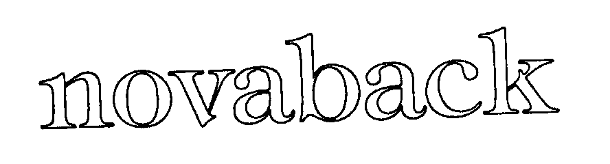 Trademark Logo NOVABACK