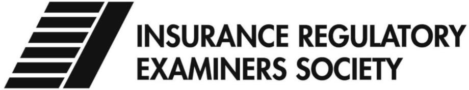  INSURANCE REGULATORY EXAMINERS SOCIETY