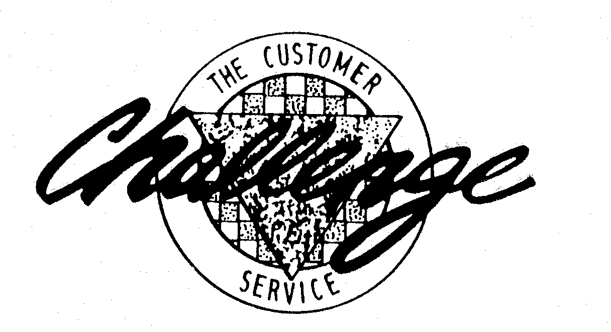 Trademark Logo THE CUSTOMER SERVICE CHALLENGE