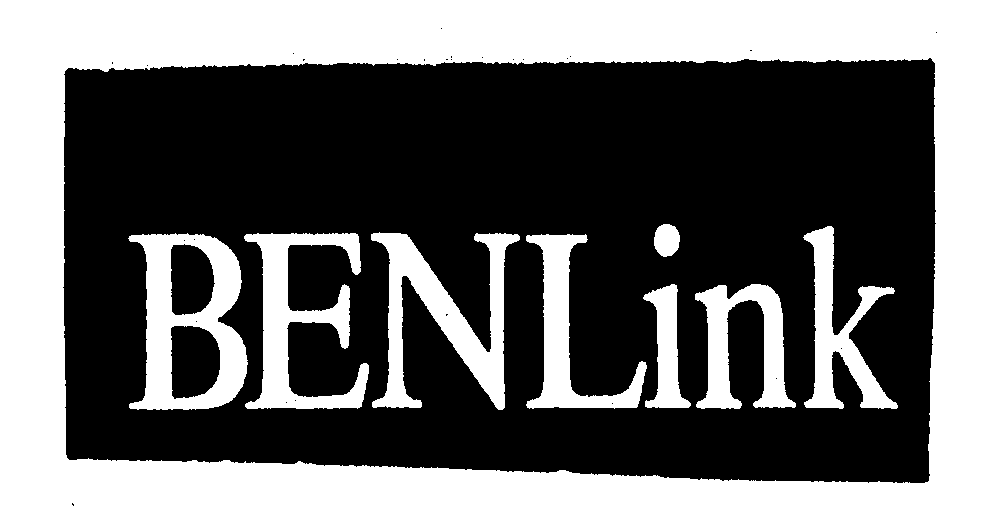 Trademark Logo BENLINK
