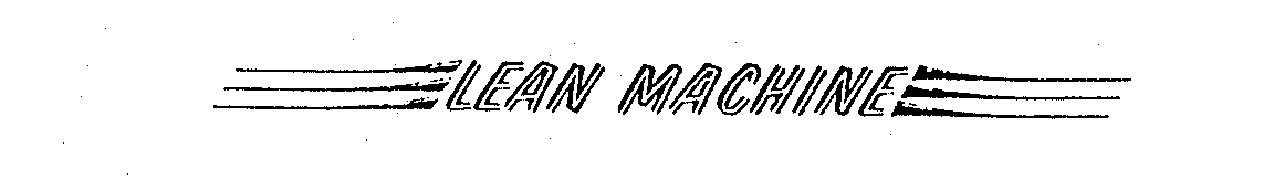 Trademark Logo LEAN MACHINE
