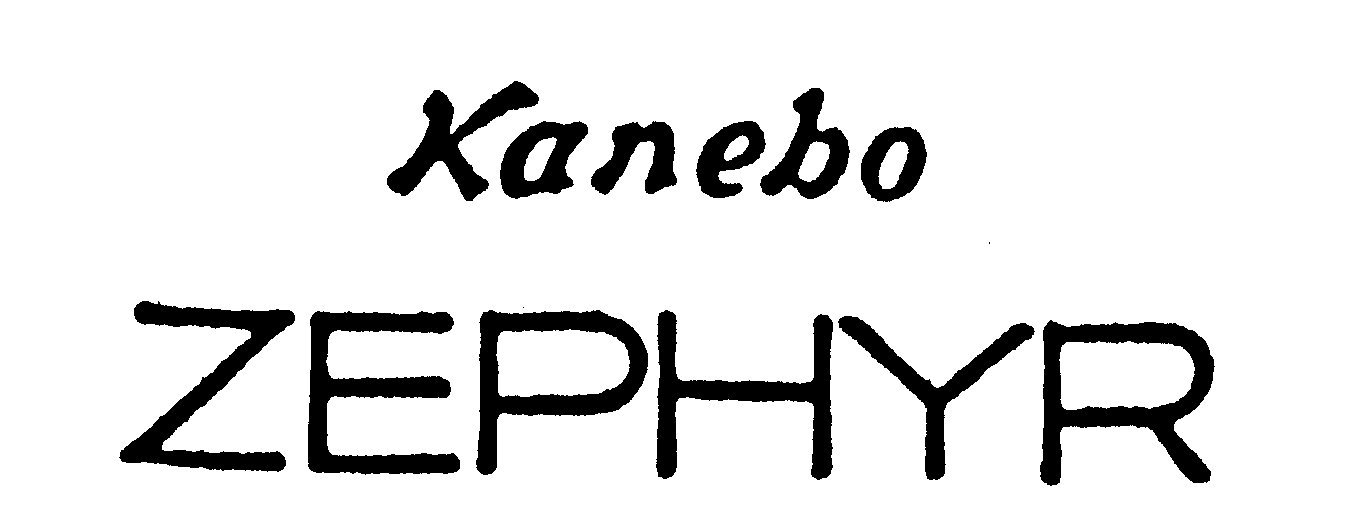 Trademark Logo KANEBO ZEPHYR