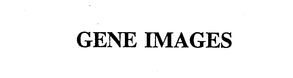 Trademark Logo GENE IMAGES