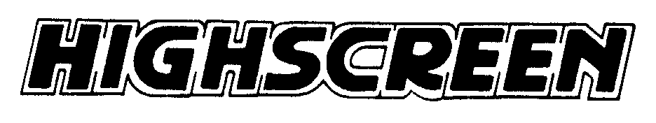 Trademark Logo HIGHSCREEN