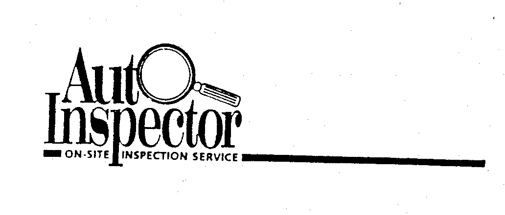 Trademark Logo AUTO INSPECTOR ON-SITE INSPECTION SERVICE