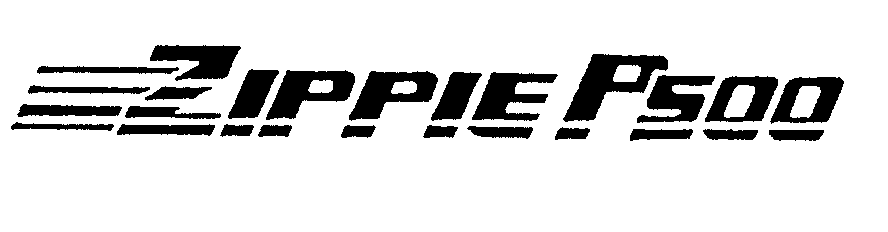 Trademark Logo ZIPPIE P500