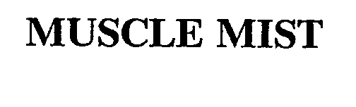 Trademark Logo MUSCLE MIST