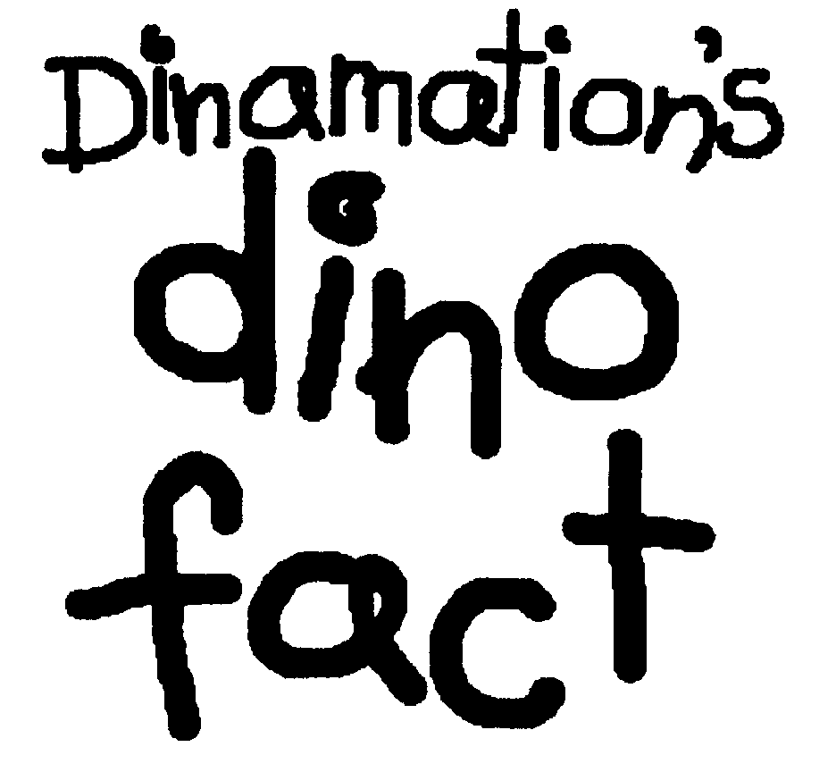Trademark Logo DINAMATION'S DINO FACT