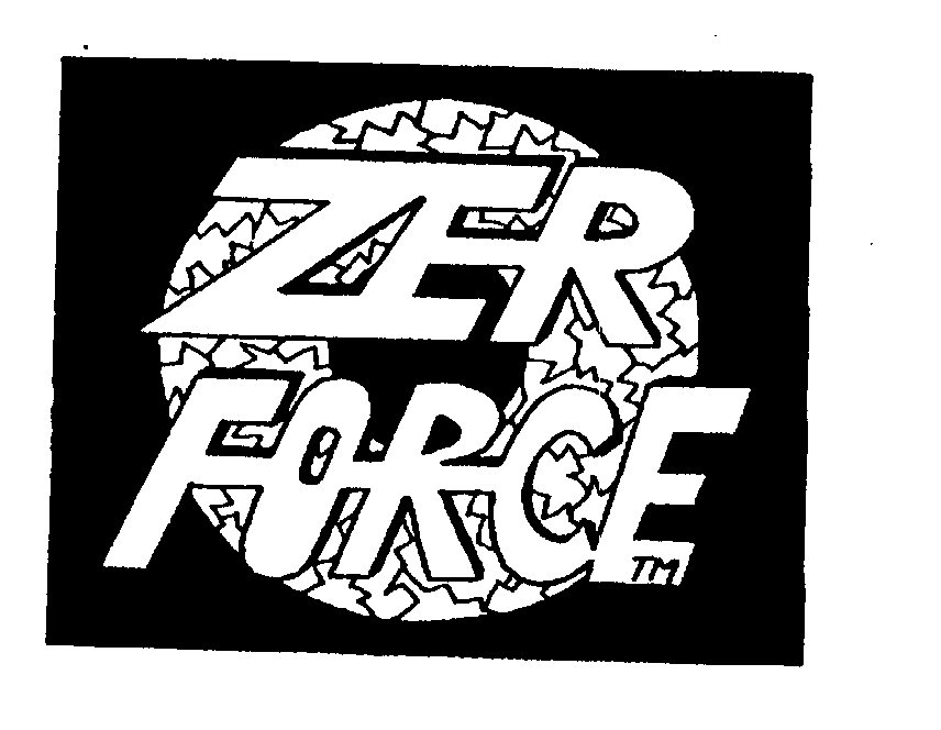 Trademark Logo ZERO FORCE