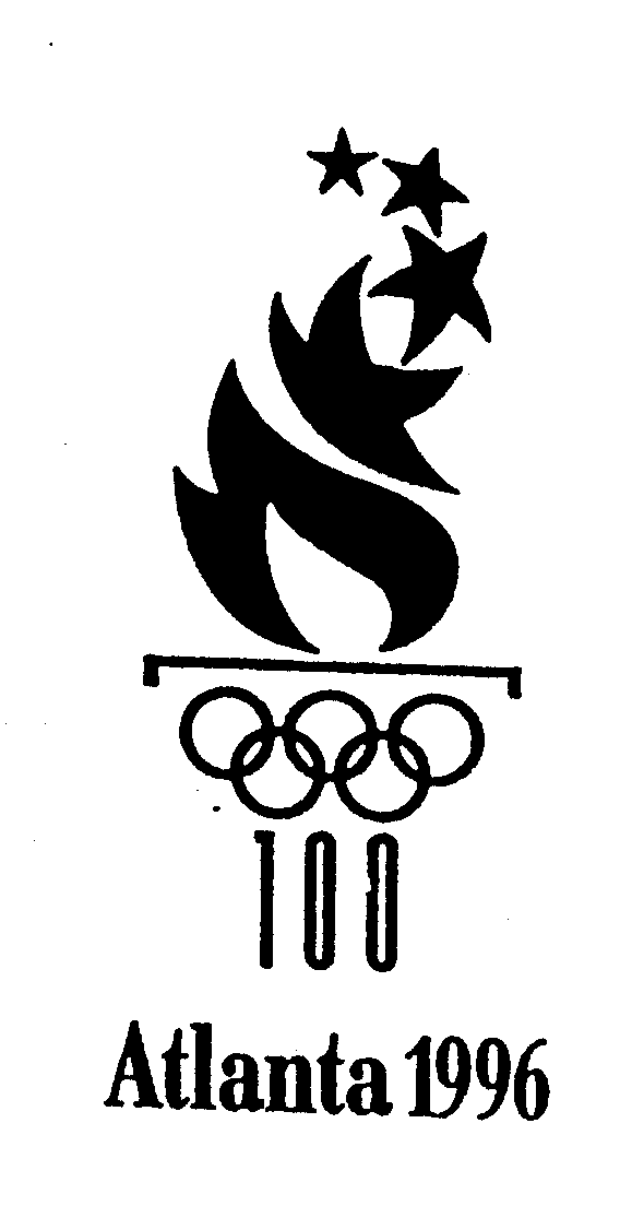 Trademark Logo 100 ATLANTA 1996