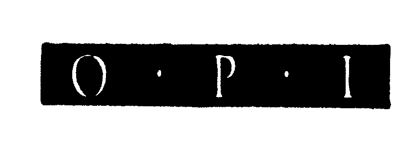 Trademark Logo OPI