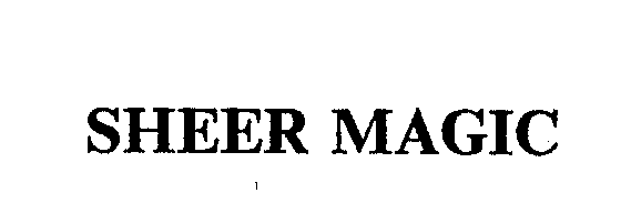 Trademark Logo SHEER MAGIC