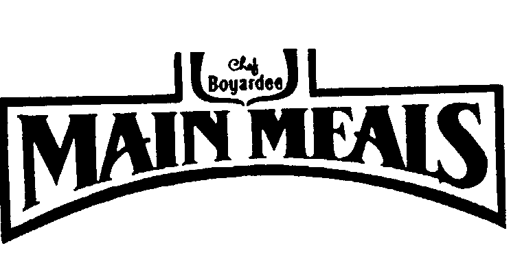 Trademark Logo CHEF BOYARDEE MAIN MEALS