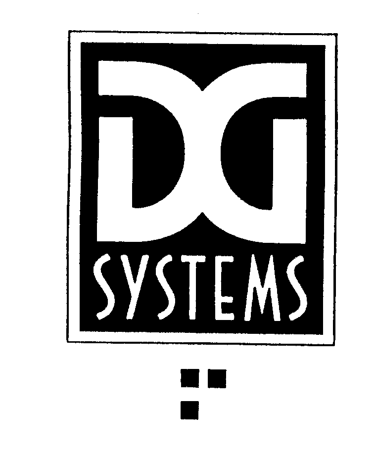 Trademark Logo DG SYSTEMS