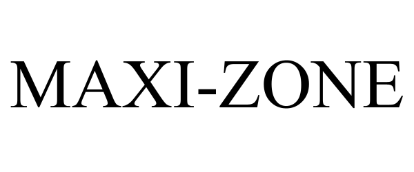 Trademark Logo MAXI-ZONE