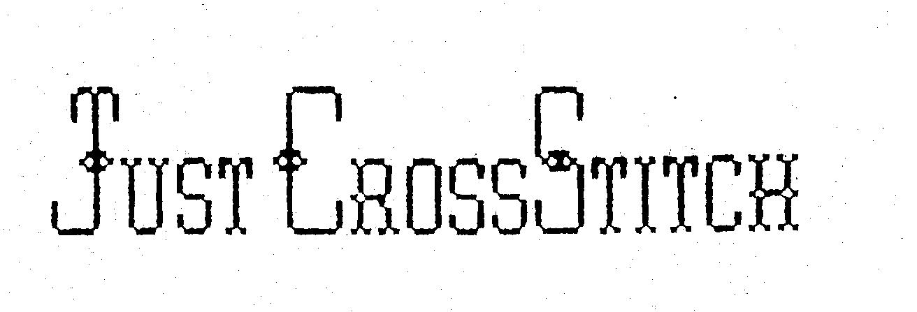 Trademark Logo JUST CROSSSTITCH