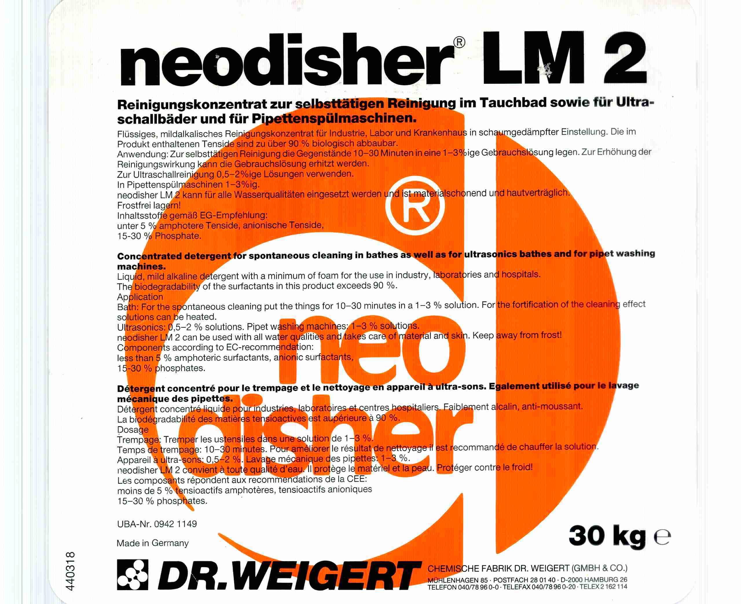 Trademark Logo NEODISHER