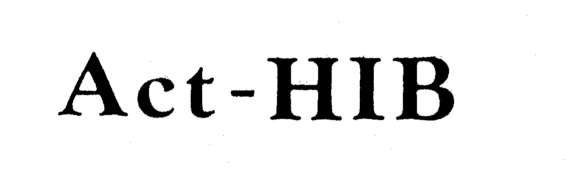 Trademark Logo ACT-HIB