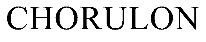 Trademark Logo CHORULON