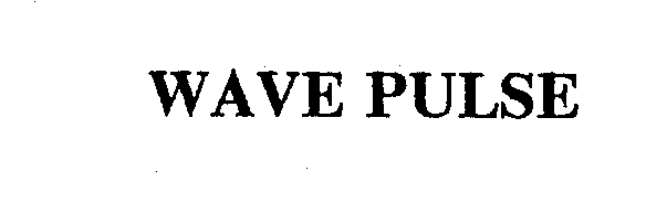Trademark Logo WAVE PULSE