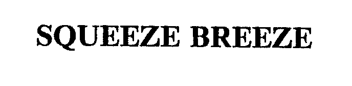 Trademark Logo SQUEEZE BREEZE