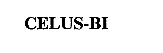Trademark Logo CELUS-BI
