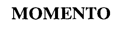 Trademark Logo MOMENTO