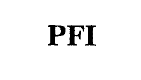 Trademark Logo PFI
