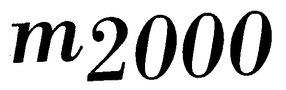 Trademark Logo M2000