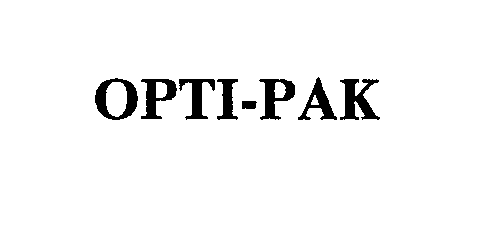 Trademark Logo OPTI-PAK