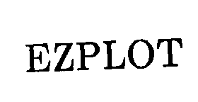 Trademark Logo EZPLOT