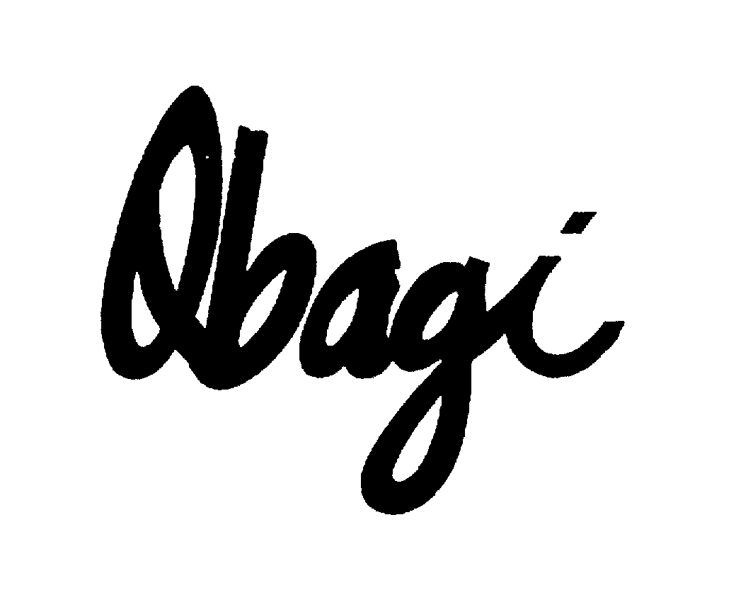 Trademark Logo OBAGI
