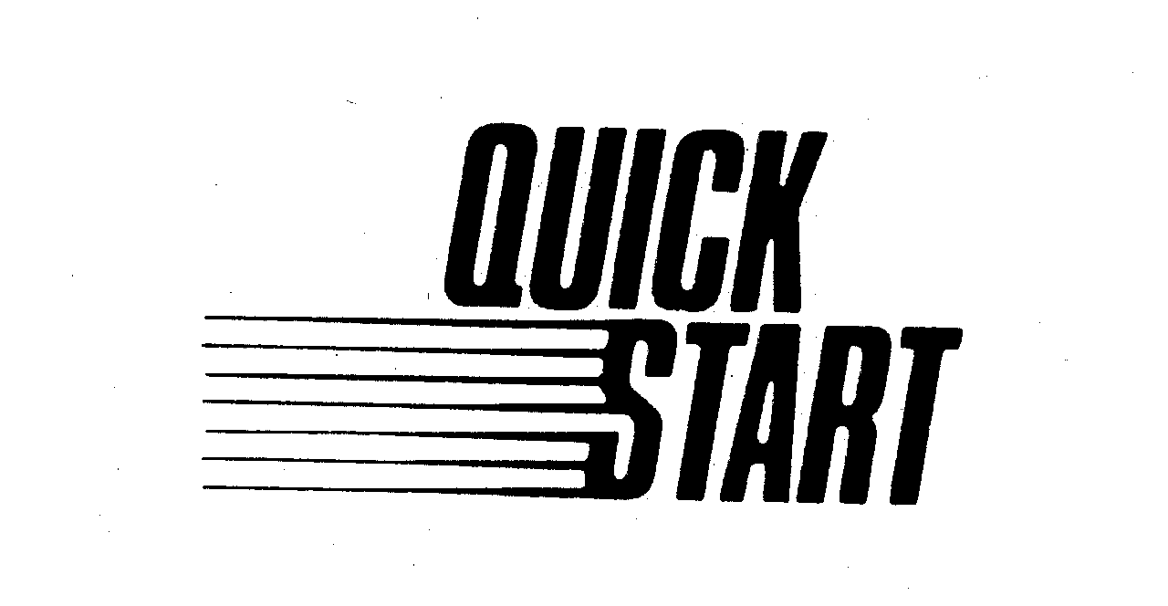 Trademark Logo QUICK START