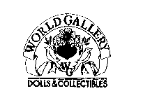 Trademark Logo WORLD GALLERY DOLLS & COLLECTIBLES WG