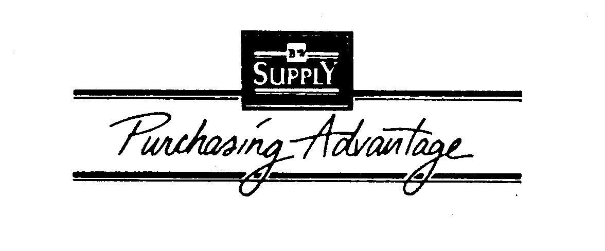Trademark Logo B-W SUPPLY PURCHASING ADVANTAGE