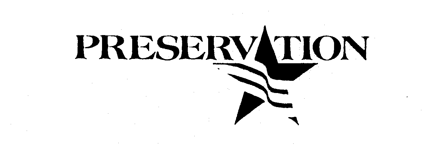 Trademark Logo PRESERVATION